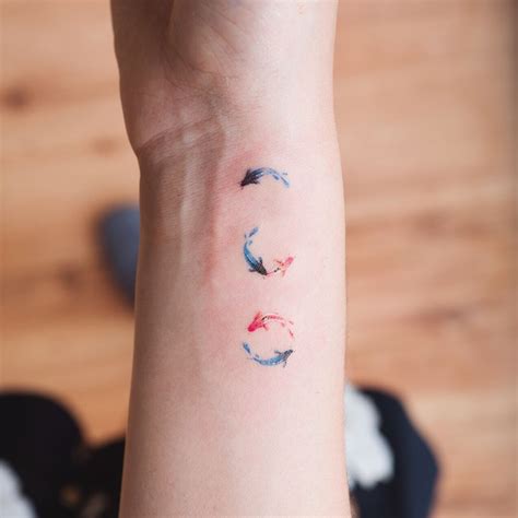 Cute Simple Fish Tattoo - Tattoo Style Trends