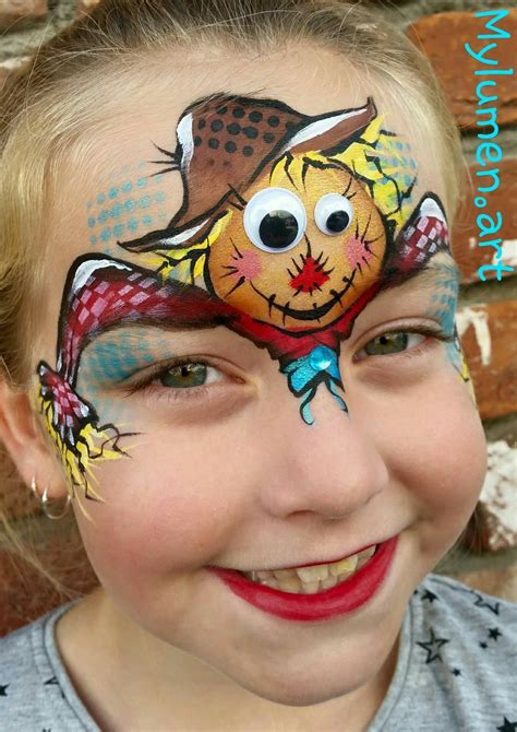 Scarecrow Face Paint Face Painting Designs