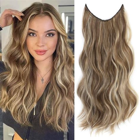 Amazon.com : Hair Extensions for Women,26 inch Highlight Hair ...