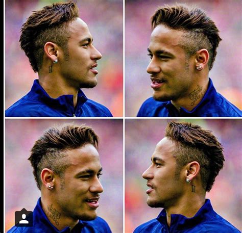 Neymar haircut almost like a Mohawk down the neck as well. May not work ...