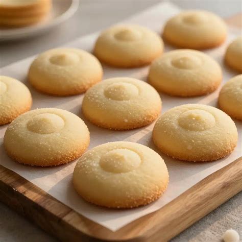 Simple Sugar Cookies Made with 3 Ingredients (Easy Recipe)