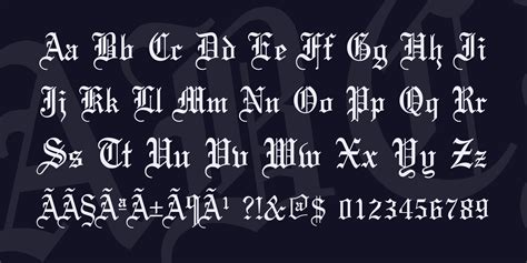 Olde English Font FREE Download & Similar Fonts | FontGet