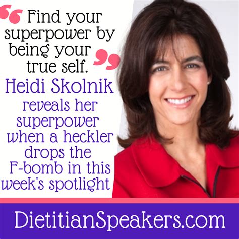 Spotlight on Dietitian Speaker Heidi Skolnik – A Dietitian’s Guide to ...
