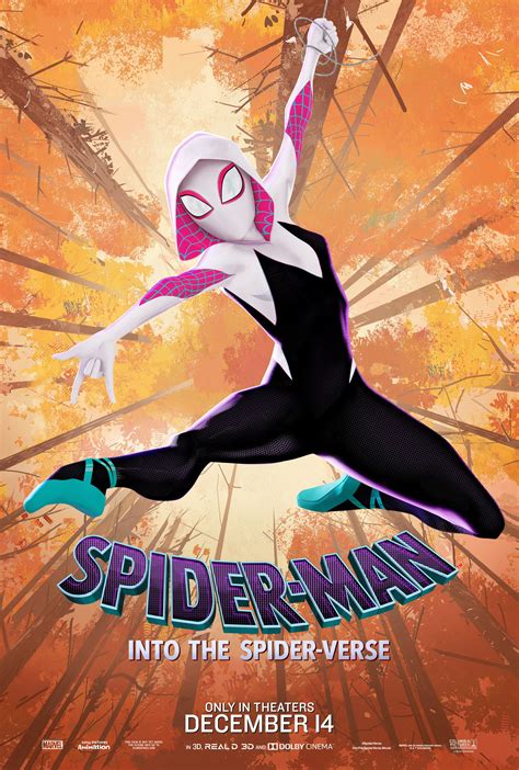 Spider-Man: Into the Spider-Verse Character Posters Are Eye-Catching