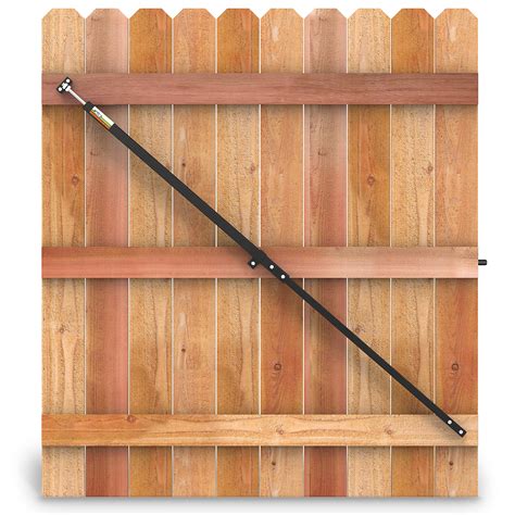 True Latch 6 Telescopic Gate Brace Wood Privacy Fence Anti | Desertcart ...