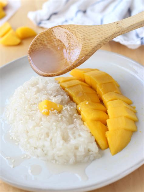 Mango Sticky Rice (a Thai dessert!) - Joyous Apron | Recipe | Sticky ...