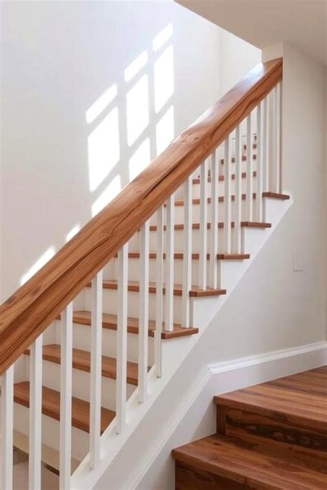 30 Wood Stair Railing Ideas for Warm Architectural Detail