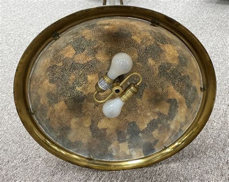 Encore Furniture Gallery-Maitland Smith Iron and Brass Lion Torchiere ...