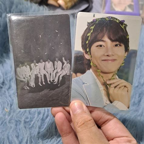 BTS Map of the Soul MOTS 7 ot7 group photocard w/ free Taehyung Dicon pc, Hobbies & Toys ...