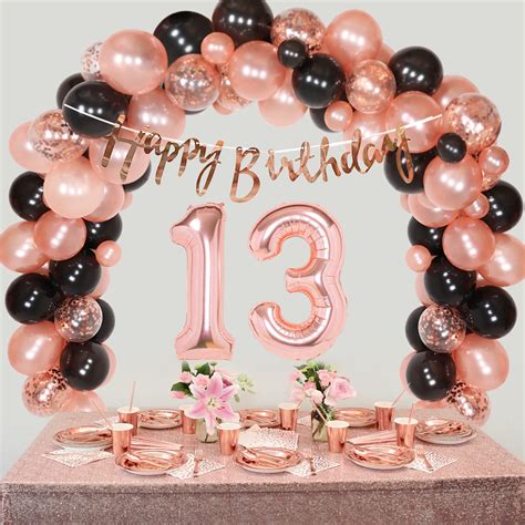 Birthday Decoration Ideas For 13 Year Old Boy - Free Printable Template