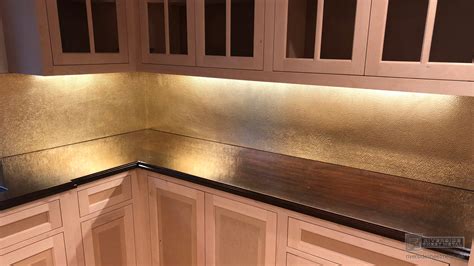 Copper Sheet Backsplash - How To Install A Copper Sheet Backsplash ...