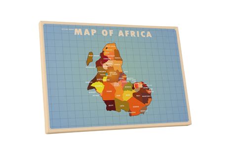 Map Of Africa Upside Down