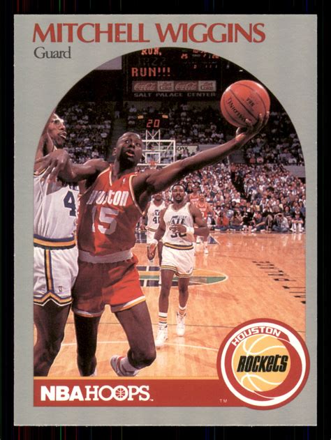 1990 Hoops Mitchell Wiggins #130 SP Houston Rockets | eBay
