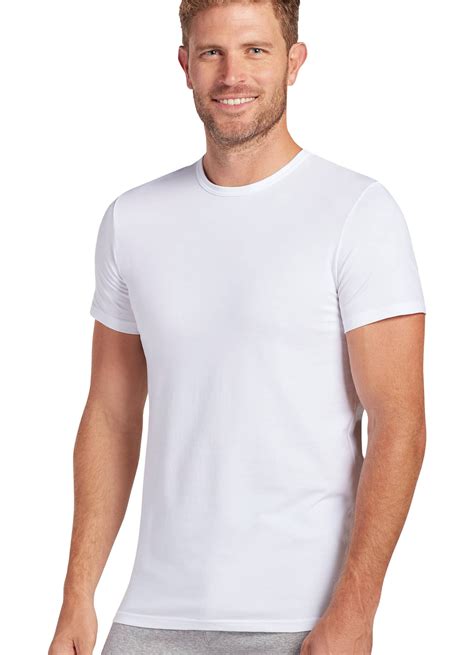 Jockey Men's Slim Fit Cotton Stretch Crew Neck T-Shirt - 2 Pack ...