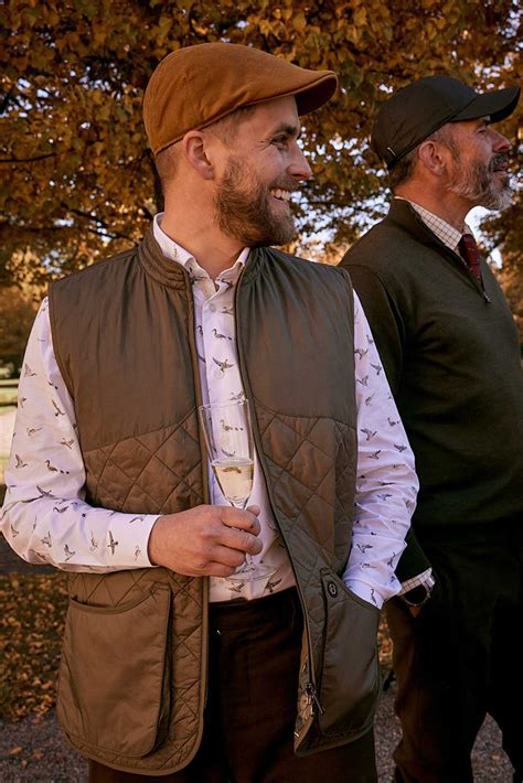 Dunsley Quilted Vest Men Green - Chevalier