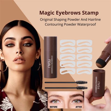 Jual [BPOM] FEALI Eyebrow Powder Cetakan Alis Original Shaping Eyebrow ...