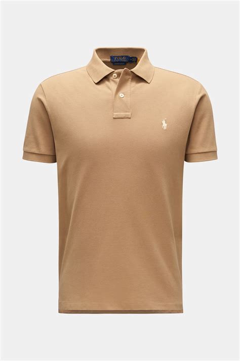 POLO RALPH LAUREN polo shirt light brown | BRAUN Hamburg