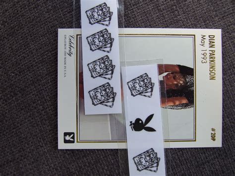 Playboy January Single Chase Card Celebrity Dian Parkinson #2DP Error ...