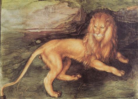 Lion (1494) by Albrecht Durer - Artchive