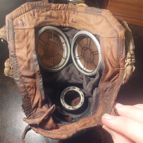 A first world war GM17 gas maske. : r/wwi