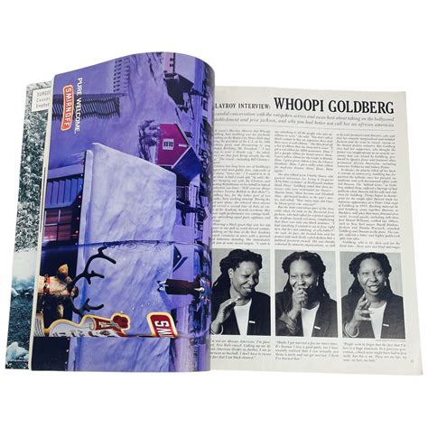 Marilyn Monroe Playboy Magazine Jan 1997 Jami Farrell Bill Maher Whoopi ...