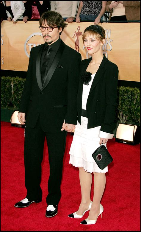 Photo : Johnny Depp et Vanessa Paradis aux Screen Actors Guild Awards à ...