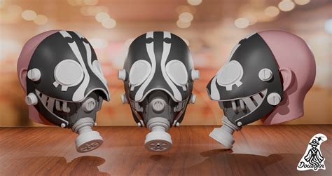 👗 Reaper's Echo - Riyo FullMask (Gachiakuta)・ STL File for 3D printing ...