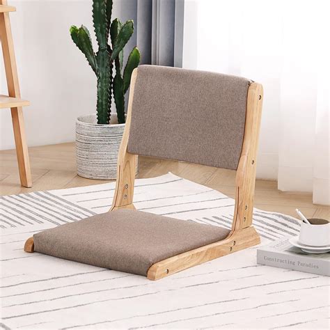 Tatami Chair Accent Furniture, Foldable Meditation Floor Chair, Folding ...