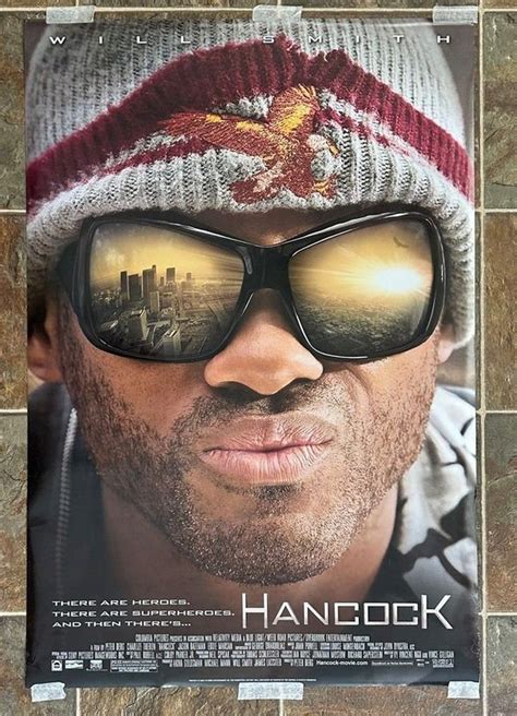 HANCOCK - 2008 - Original 27x40 Movie Poster - WILL SMITH, Charlize ...