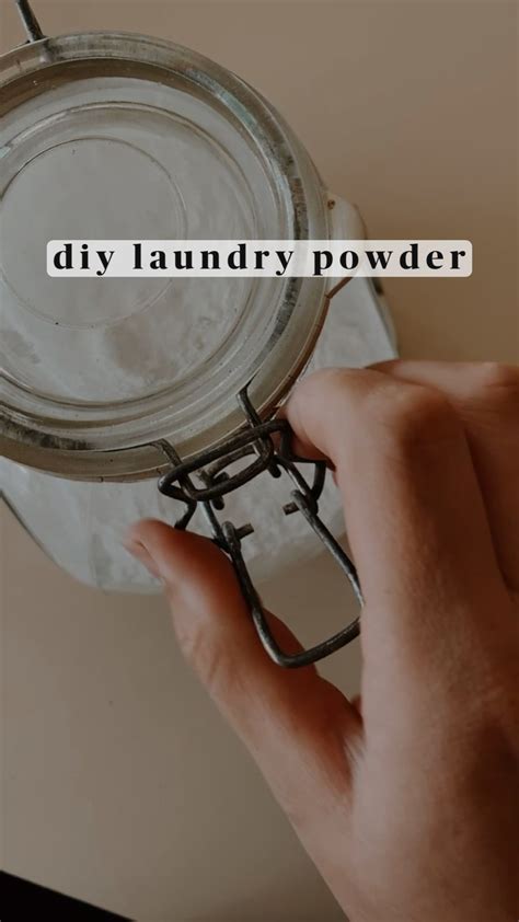 Diy Natural Washing Powder - DIY Home Renovation Ideas