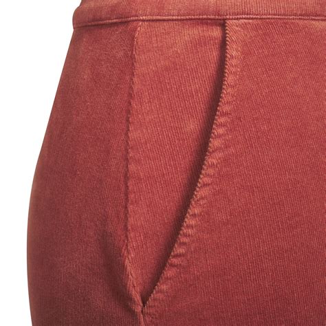 Rust Needlecord Pleated Skirt | Ladies Country Clothing | Cordings