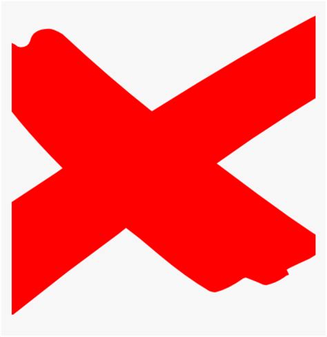 Red X Cross Clipart Vector, X Red Cross Png Picture Red,, 51% OFF