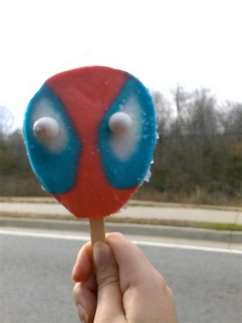 Spiderman ice cream by amplysis on DeviantArt