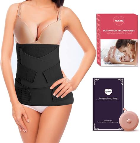 Buy 3 in 1 Postpartum Belly Band Recovery Support Belt Wrap- Post ...