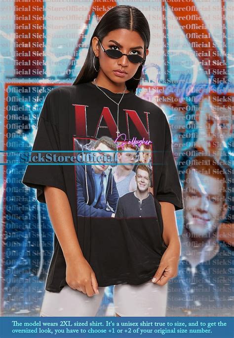 [BLACK] IAN GALLAGHER Shirt, Cameron Monaghan, Shameless Drama Shirt ...