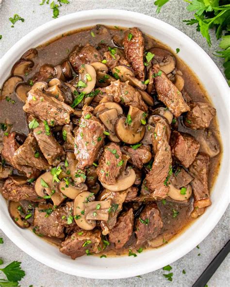 Crockpot Steak And Gravy - Jo Cooks
