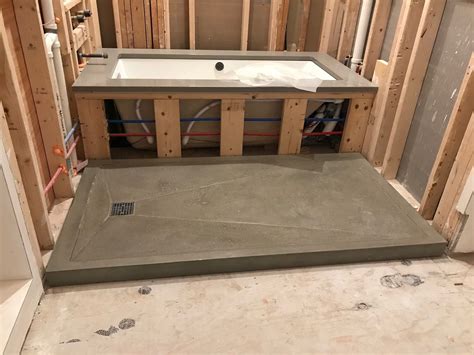 Concrete Shower Base On Slab Building Pro Tips: How To Install A