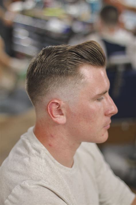 Low bald fade with side part | Low bald fade, Bald fade, Balding