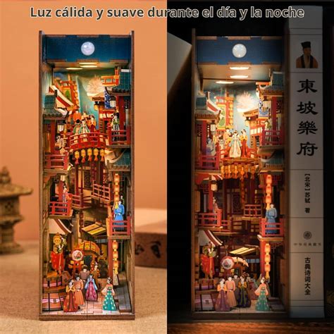 Separador de Libros Book Nook Tonecheer The Banquet of Tang Dynasty ...