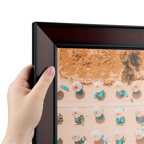 ArtToFrames 16" x 20" Honors Mahogany Picture Frame, 16x20 inch Brown ...