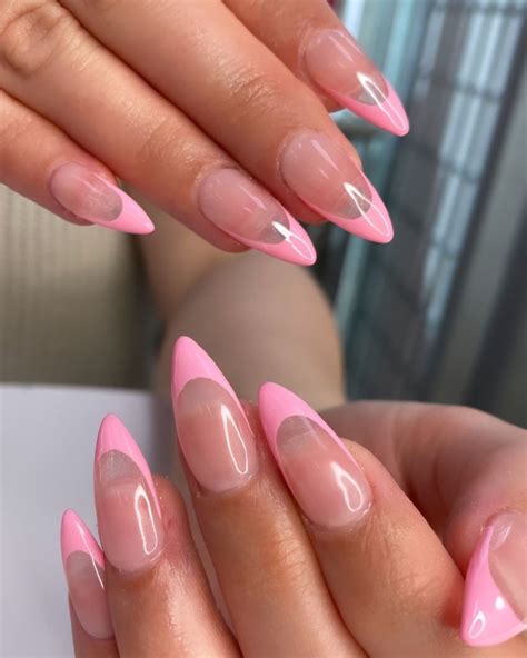 💖25+ Designs For Pink French Tip Nails To Look And Feel Ultra Femmy ...