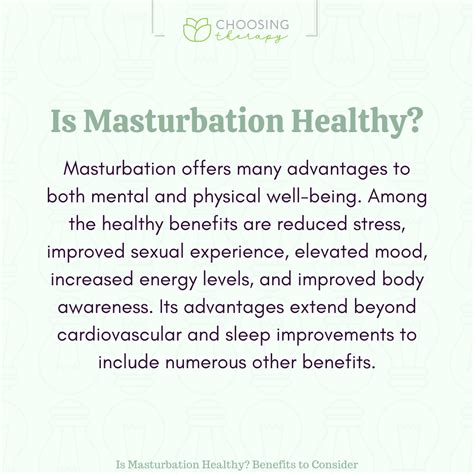 14 Benefits of Masturbation