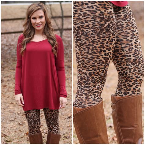 Leopard leggings! | Outfits with leggings, Animal print leggings outfit ...