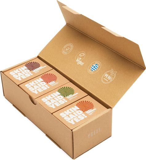 Amazon.com : RAW SUGAR Eco Bar Soap Bundle, Variety Pack of 4 - Made ...