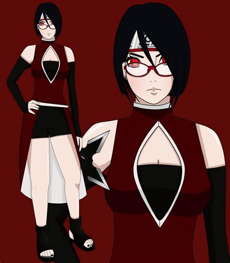 Adult Sarada Uchiha by JulesRoux on DeviantArt