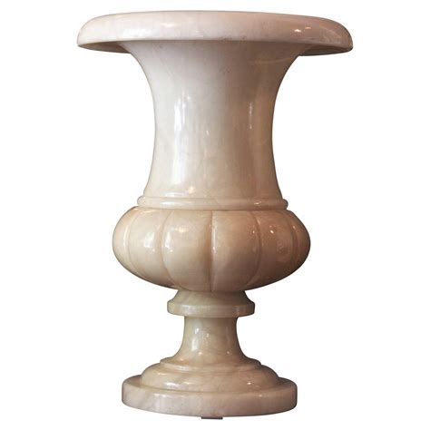 Neoclassical Art Deco Alabaster Urn Lamp, Spain, 1930s For Sale at ...