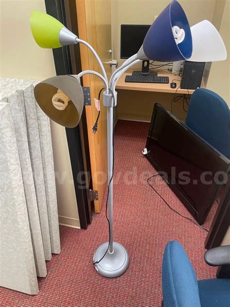 Multi colored floor lamp | GovDeals