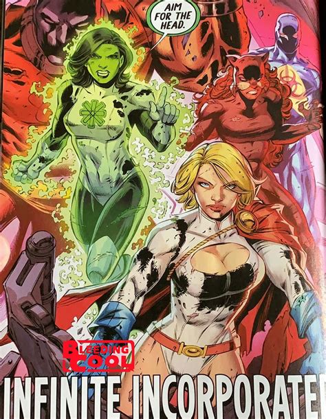 Power Girl Gets Her New Boob Window In The Shape Of Superman's Shield ...