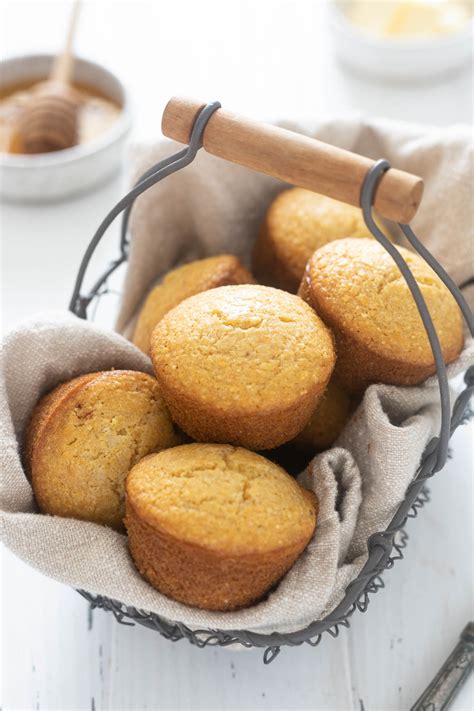 Honey Cornbread Muffins Recipe - Flavor the Moments