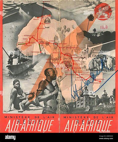 Africa map 20th century hi-res stock photography and images - Alamy